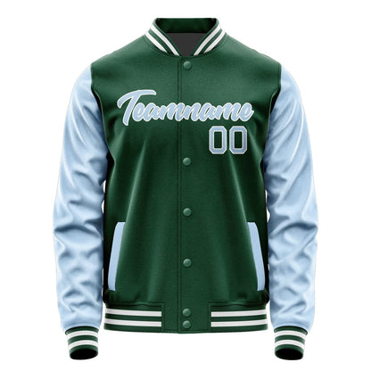 Custom Green Light Blue Jacket JA0505080518B21808