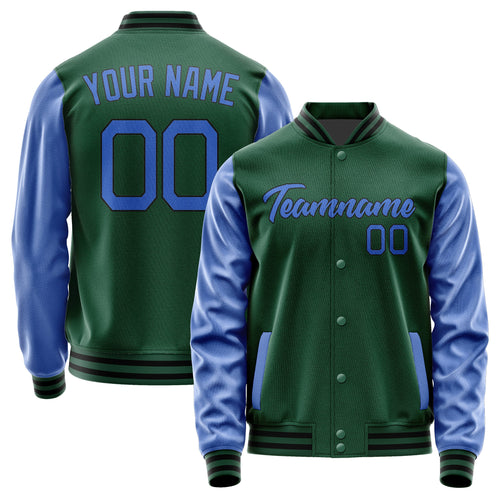 Custom Green Sky Blue Jacket JA0505090517B21709