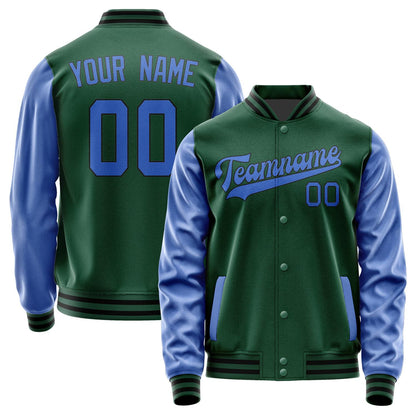 Custom Green Sky Blue Jacket JA0505090517B31709