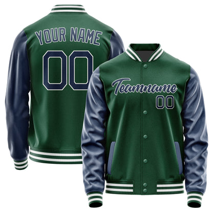 Custom Green Blue Jacket JA0505100518B21810