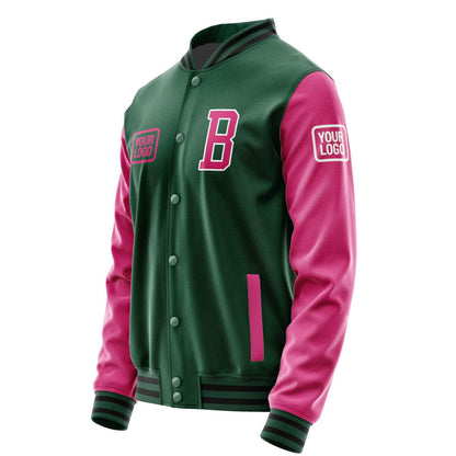 Custom Green Pink Jacket JA050513051718131318