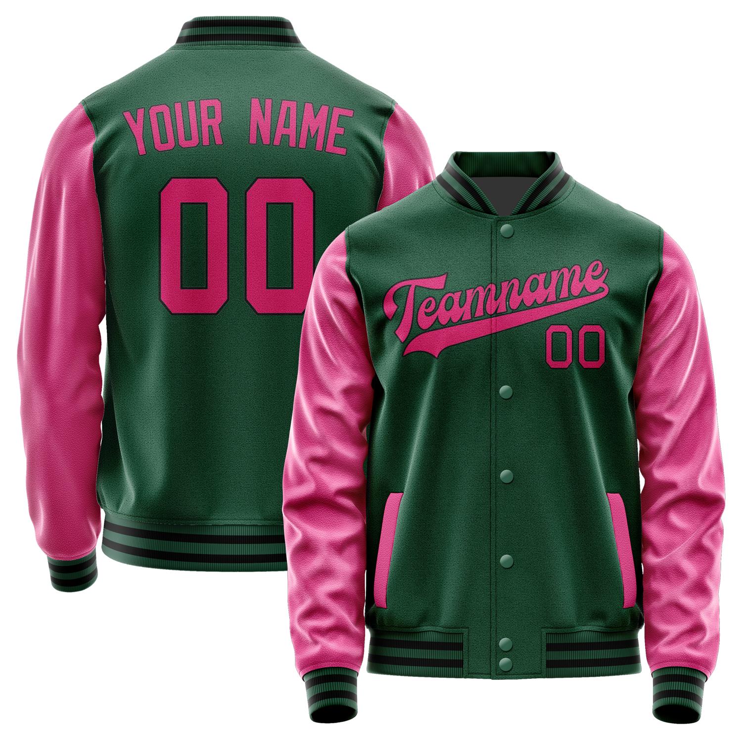 Custom Green Pink Jacket JA0505130517B31713