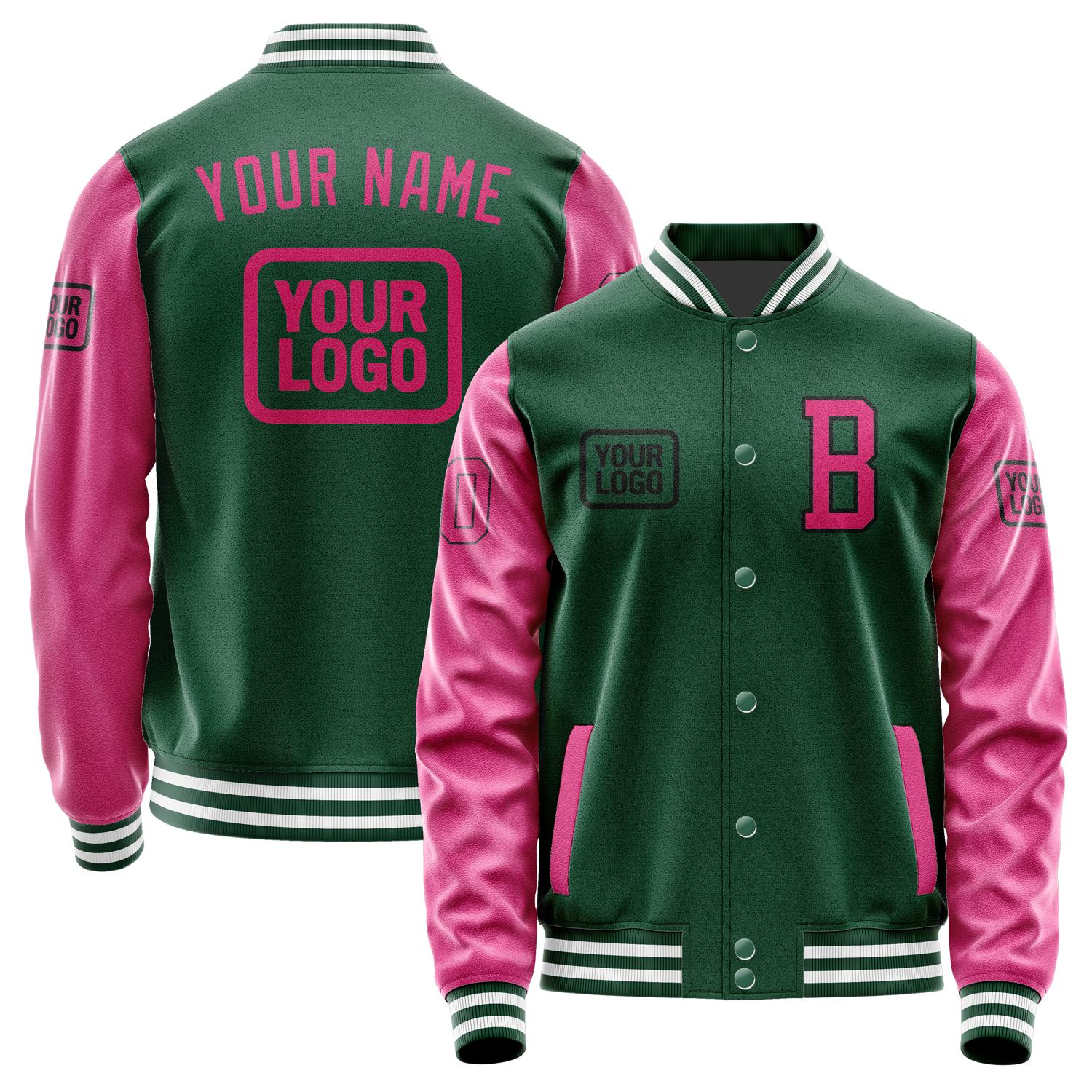 Custom Green Pink Jacket JA050513051817131317
