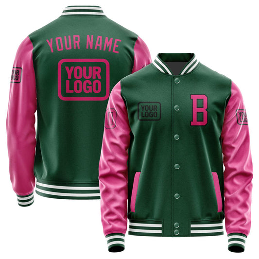 Custom Green Pink Jacket JA050513051817131317