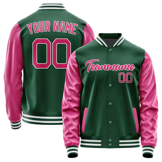 Custom Green Pink Jacket JA0505130518B21813