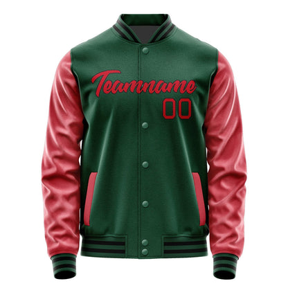 Custom Green Red Jacket JA0505140517B21714