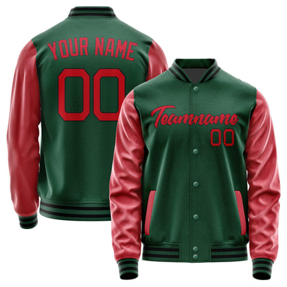 Custom Green Red Jacket JA0505140517B21714