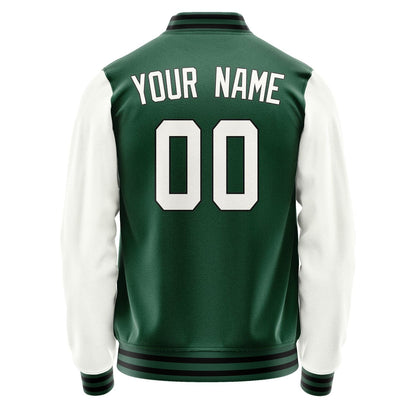 Custom Green White Jacket JA0505180517B31718