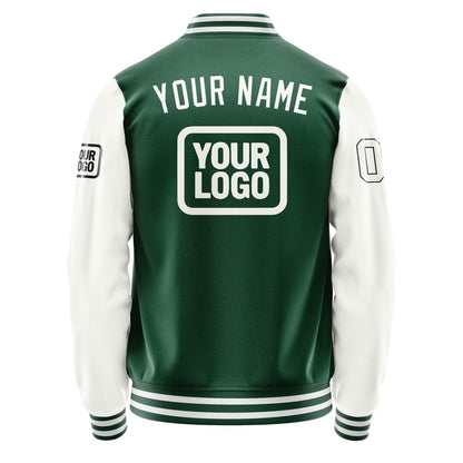 Custom Green White Jacket JA050518051817181817