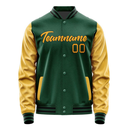 Custom Green Yellow Jacket JA0505190517B21719