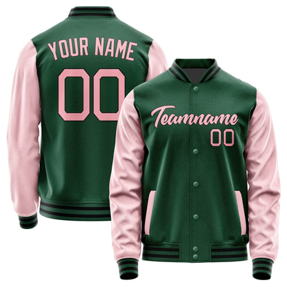 Custom Green Light Pink Jacket JA0505210517B21721