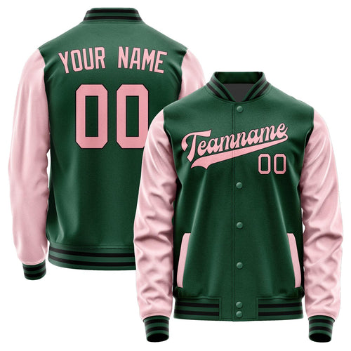 Custom Green Light Pink Jacket JA0505210517B31721