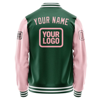 Custom Green Light Pink Jacket JA050521051817212117