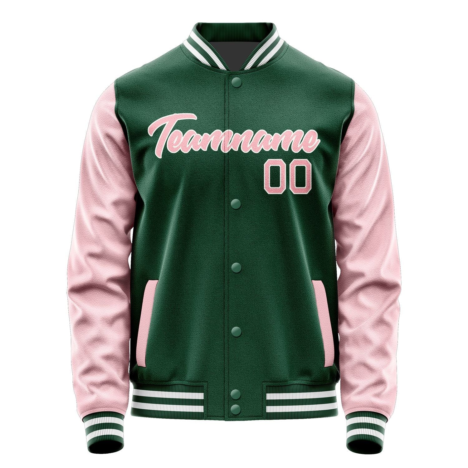 Custom Green Light Pink Jacket JA0505210518B21821