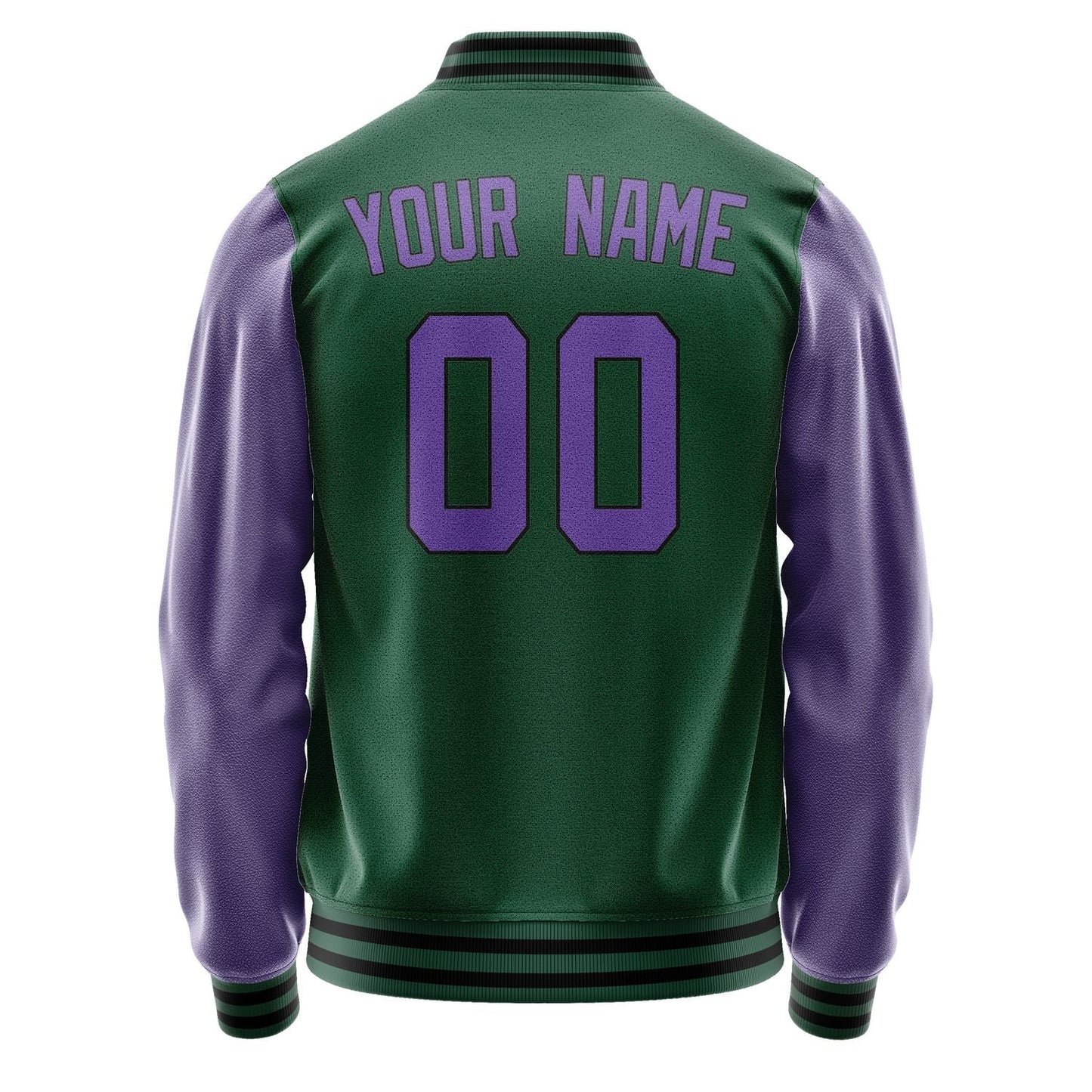 Custom Green Light Purple Jacket JA0505230517B31723