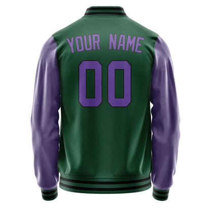 Custom Green Light Purple Jacket JA0505230517B31723