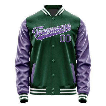 Custom Green Light Purple Jacket JA0505230518B31823