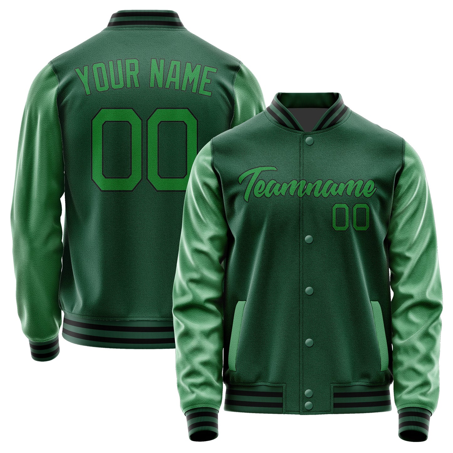 Custom Green Emerald Green Jacket JA0505240517B21724