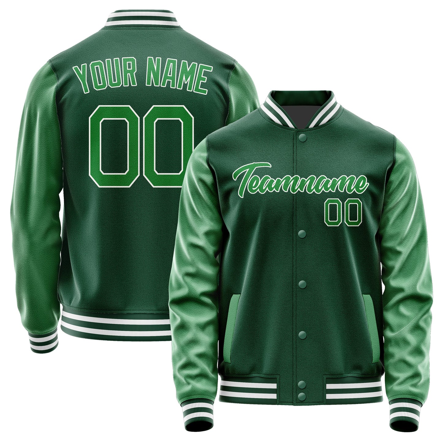 Custom Green Emerald Green Jacket JA0505240518B21824