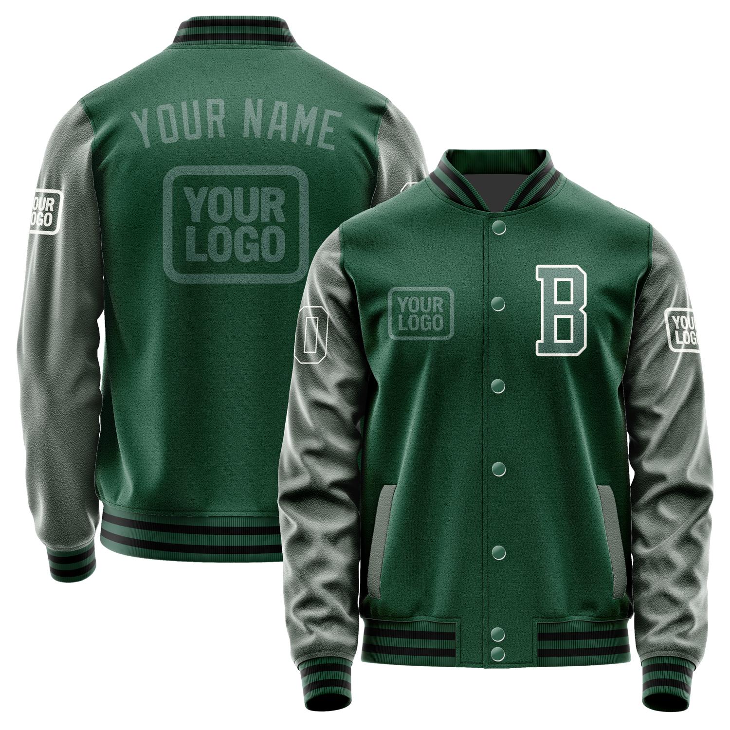 Custom Green Blue Green Jacket JA050527051718272718