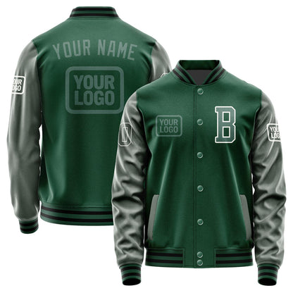 Custom Green Blue Green Jacket JA050527051718272718