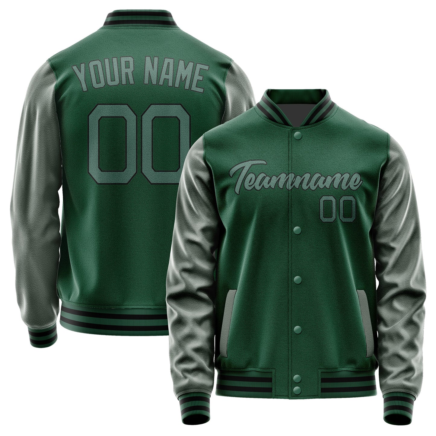 Custom Green Blue Green Jacket JA0505270517B21727