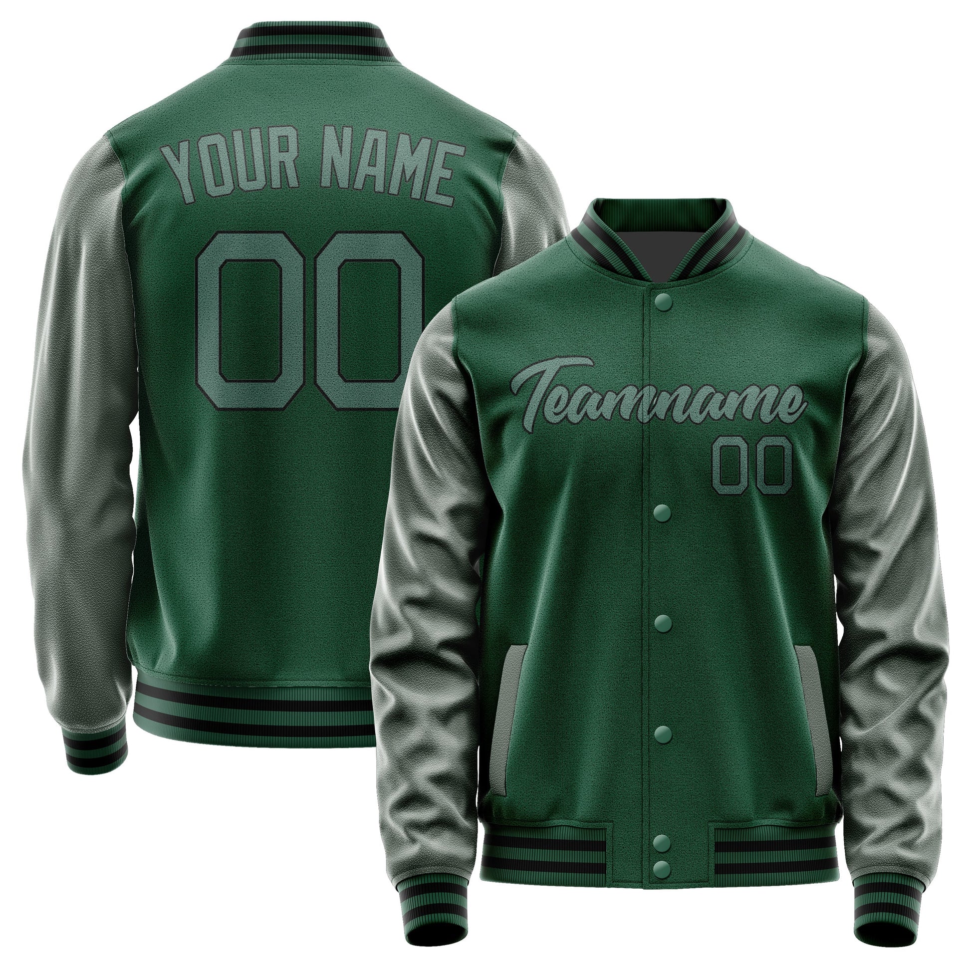 Custom Green Blue Green Jacket JA0505270517B21727