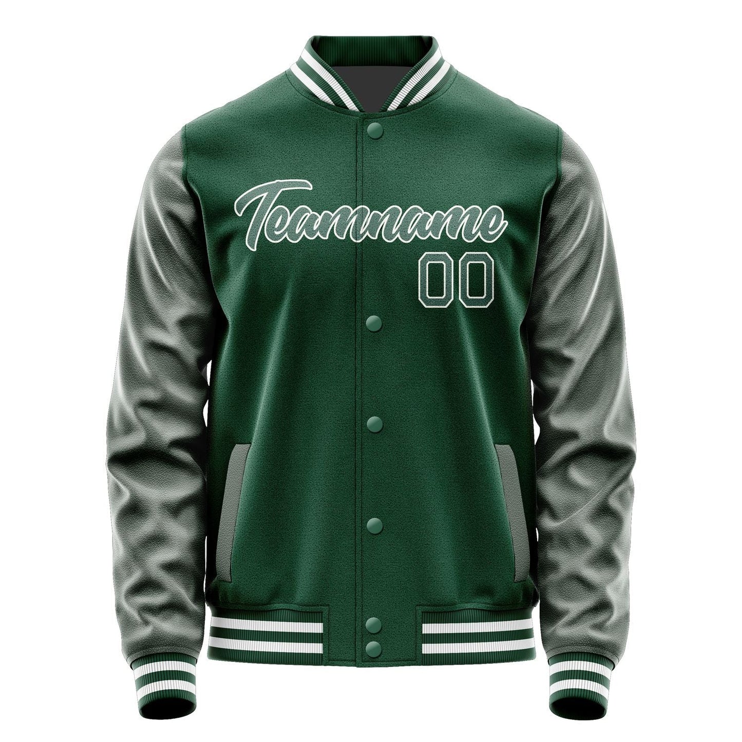 Custom Green Blue Green Jacket JA0505270518B21827