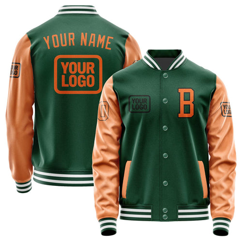 Custom Green Orange Jacket JA050528051817282817