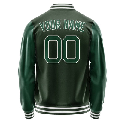 Custom Dark Green Green Jacket JA0606050618B21805