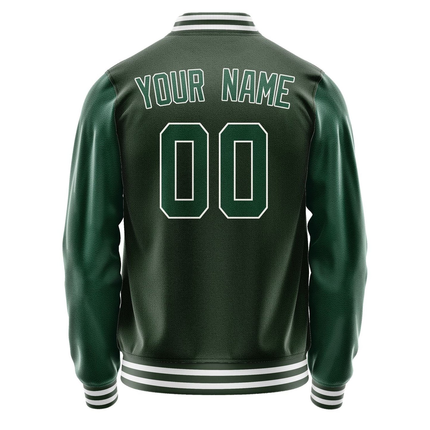 Custom Dark Green Green Jacket JA0606050618B31805