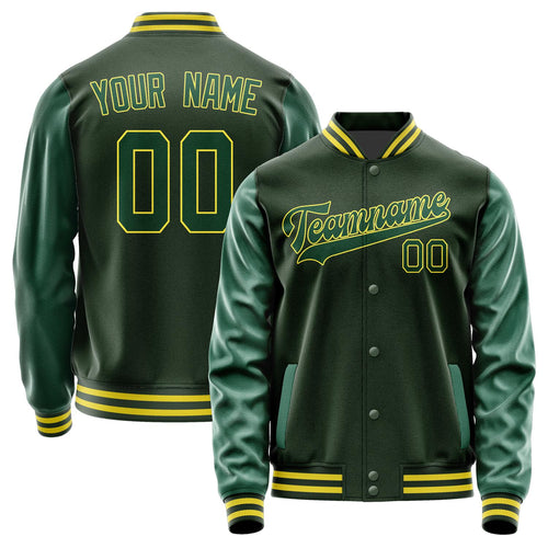Custom Dark Green Green Jacket JA0606050626B32605