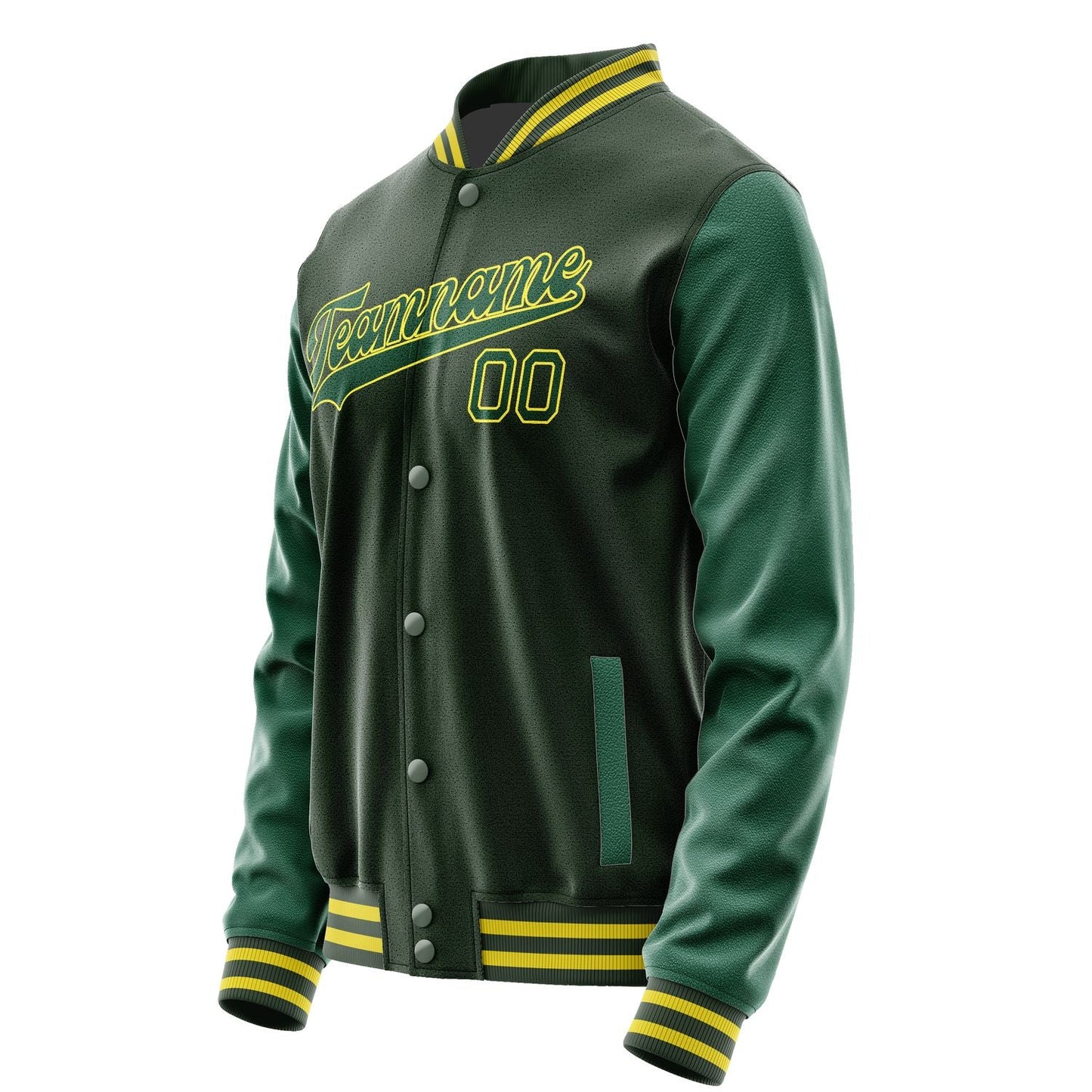 Custom Dark Green Green Jacket JA0606050626B32605