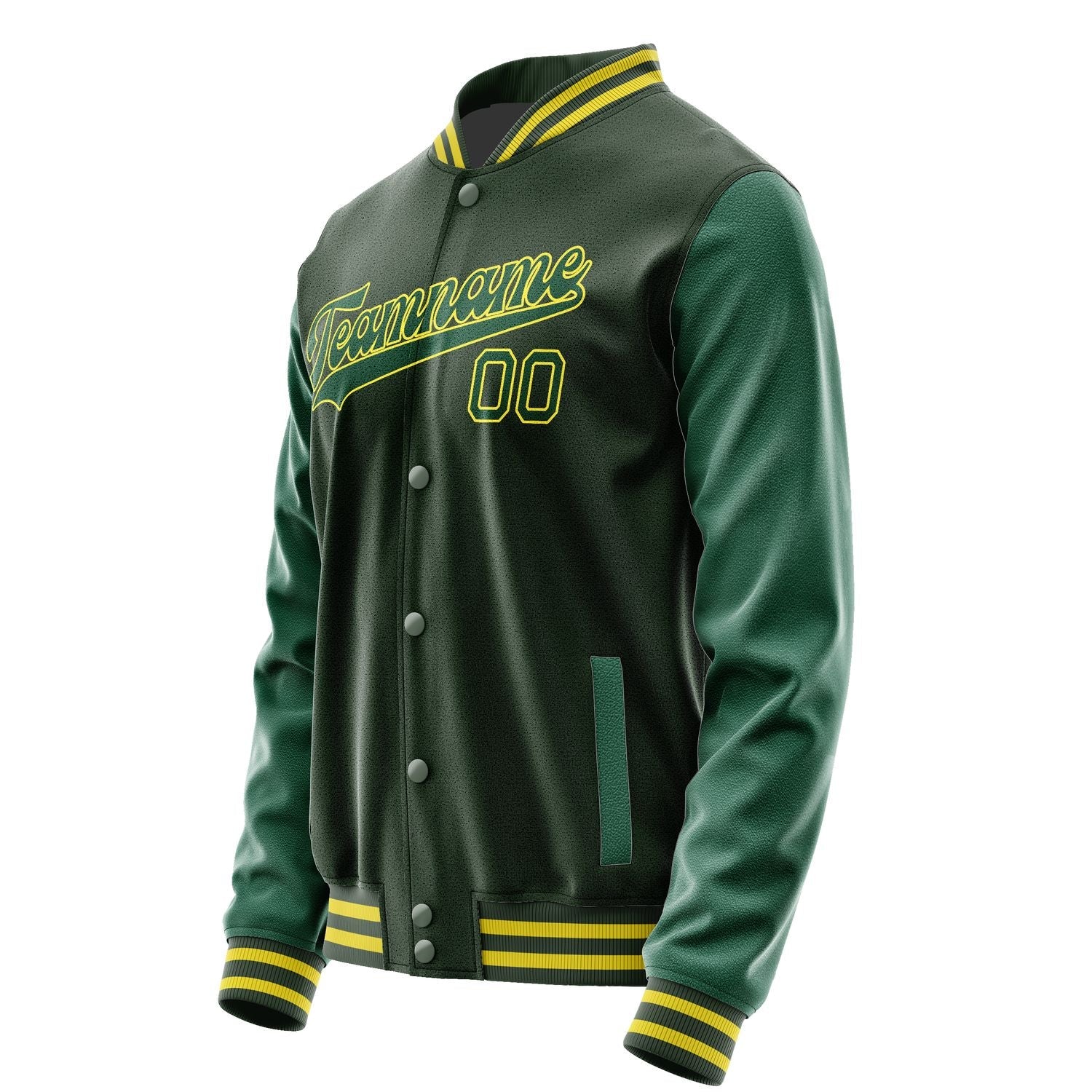 Custom Dark Green Green Jacket JA0606050626B32605