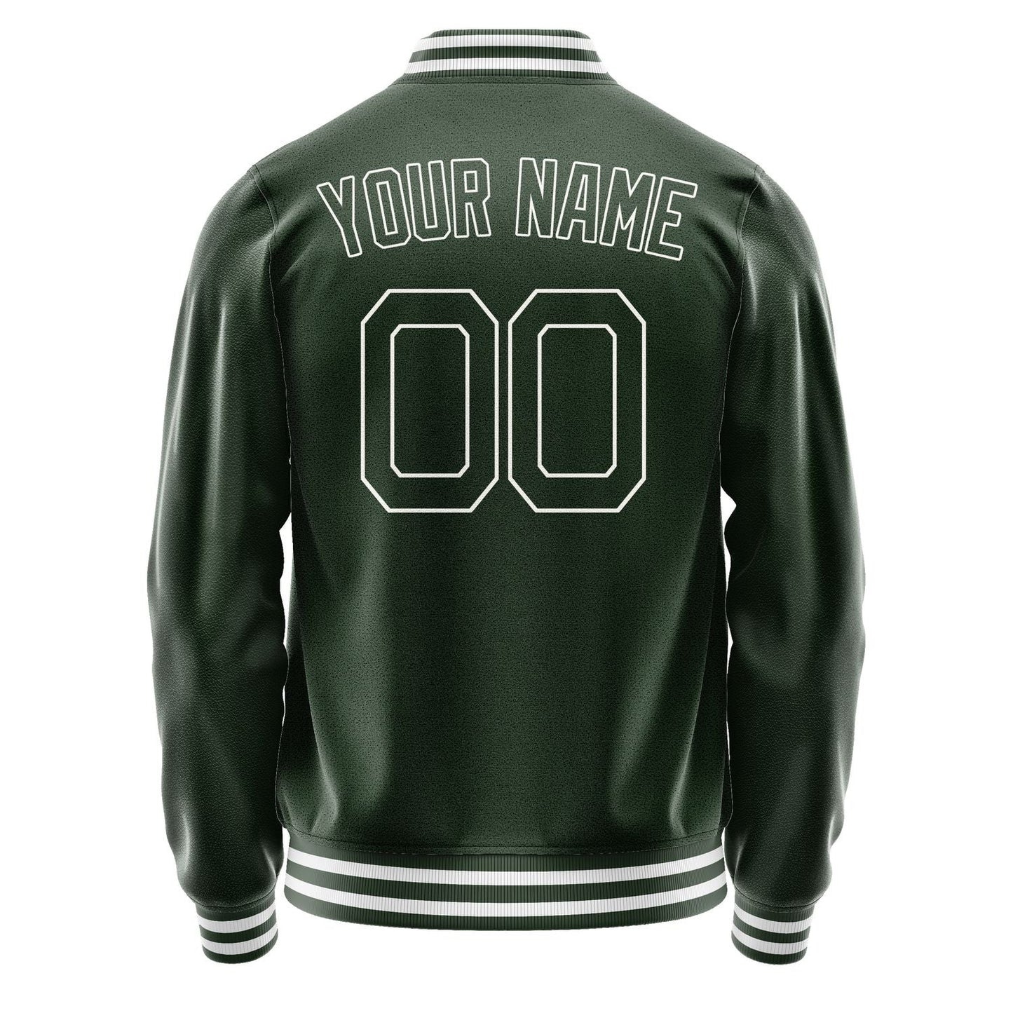 Custom Dark Green Dark Green Jacket JA0606060618B21806