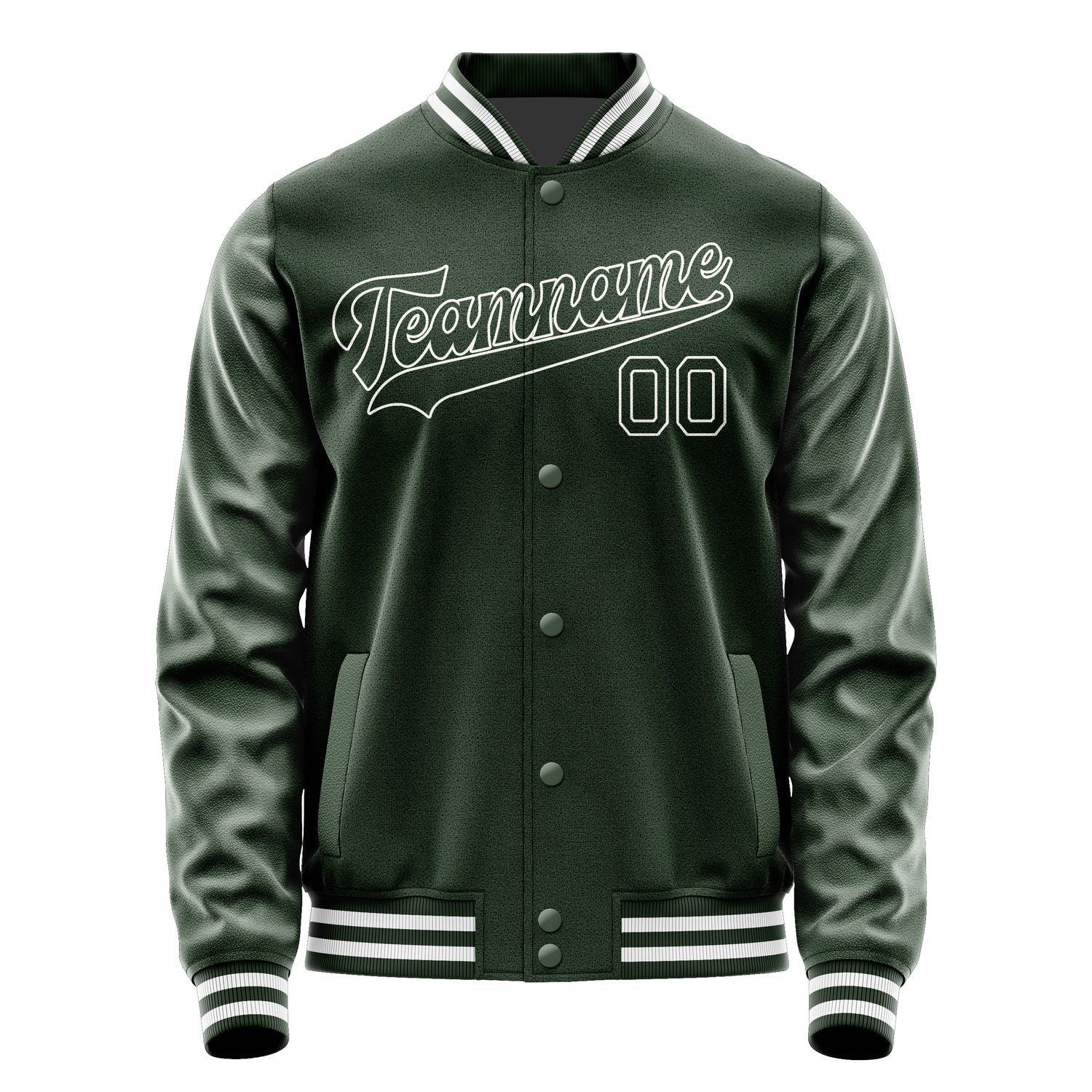 Custom Dark Green Dark Green Jacket JA0606060618B31806
