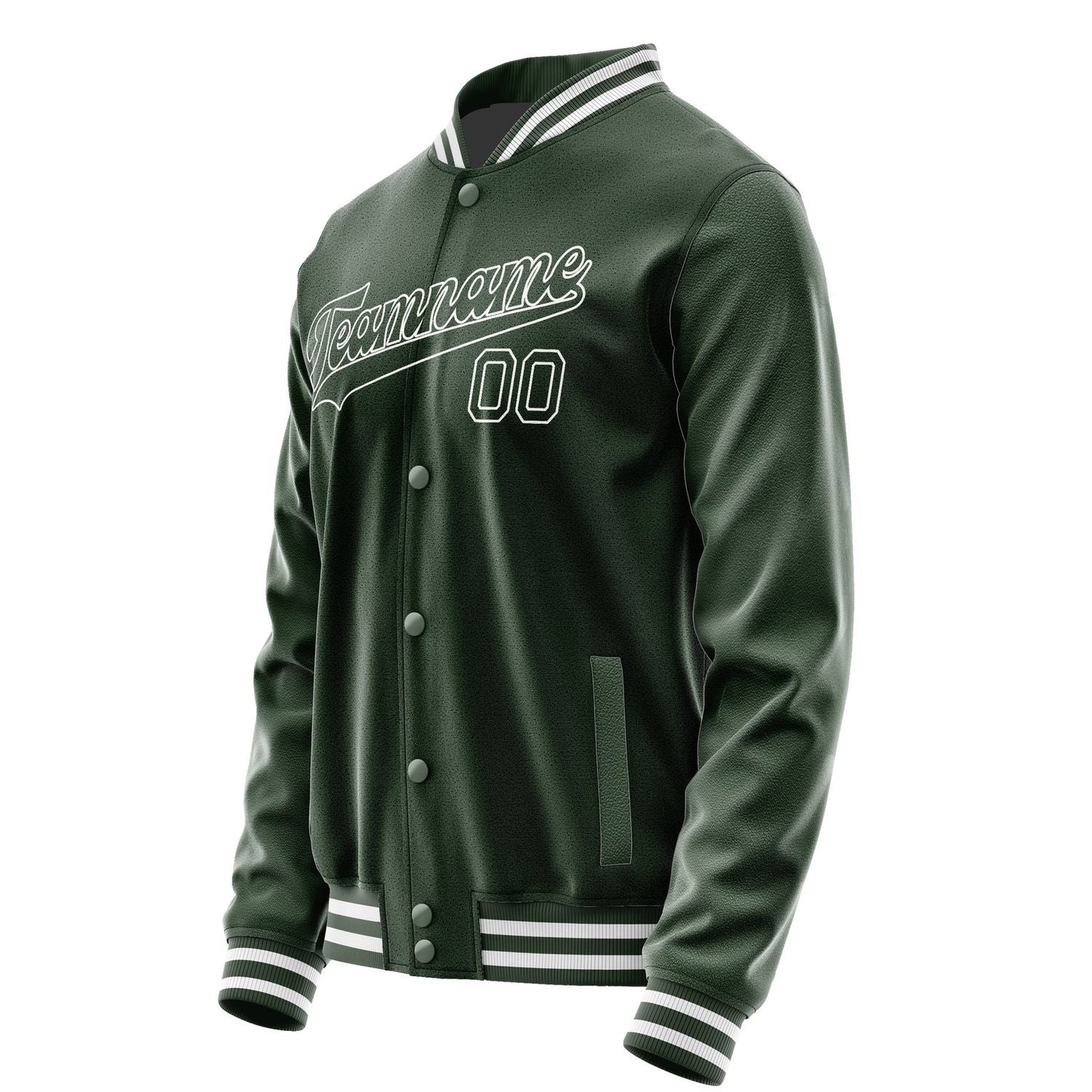 Custom Dark Green Dark Green Jacket JA0606060618B31806
