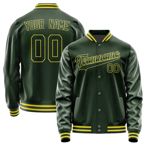 Custom Dark Green Dark Green Jacket JA0606060626B32606
