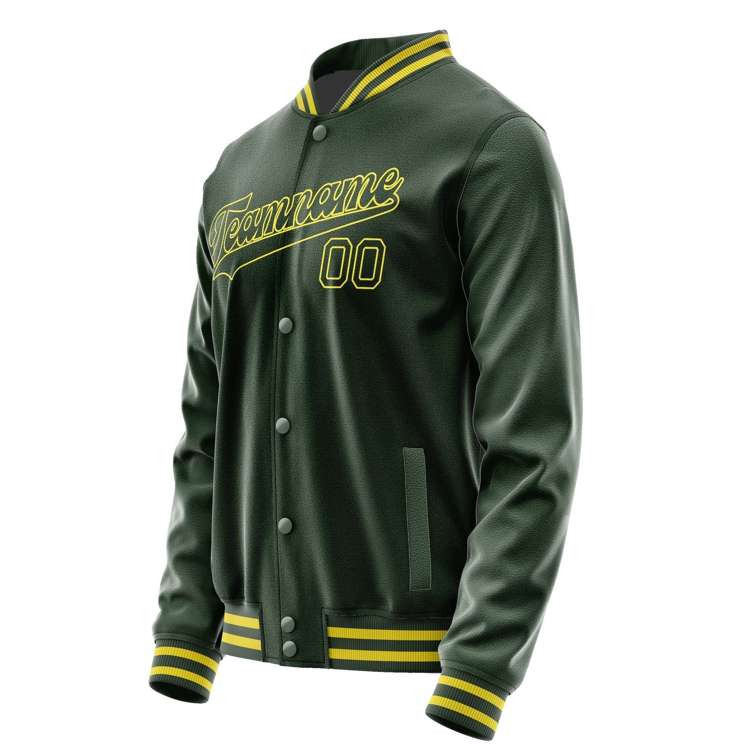Custom Dark Green Dark Green Jacket JA0606060626B32606