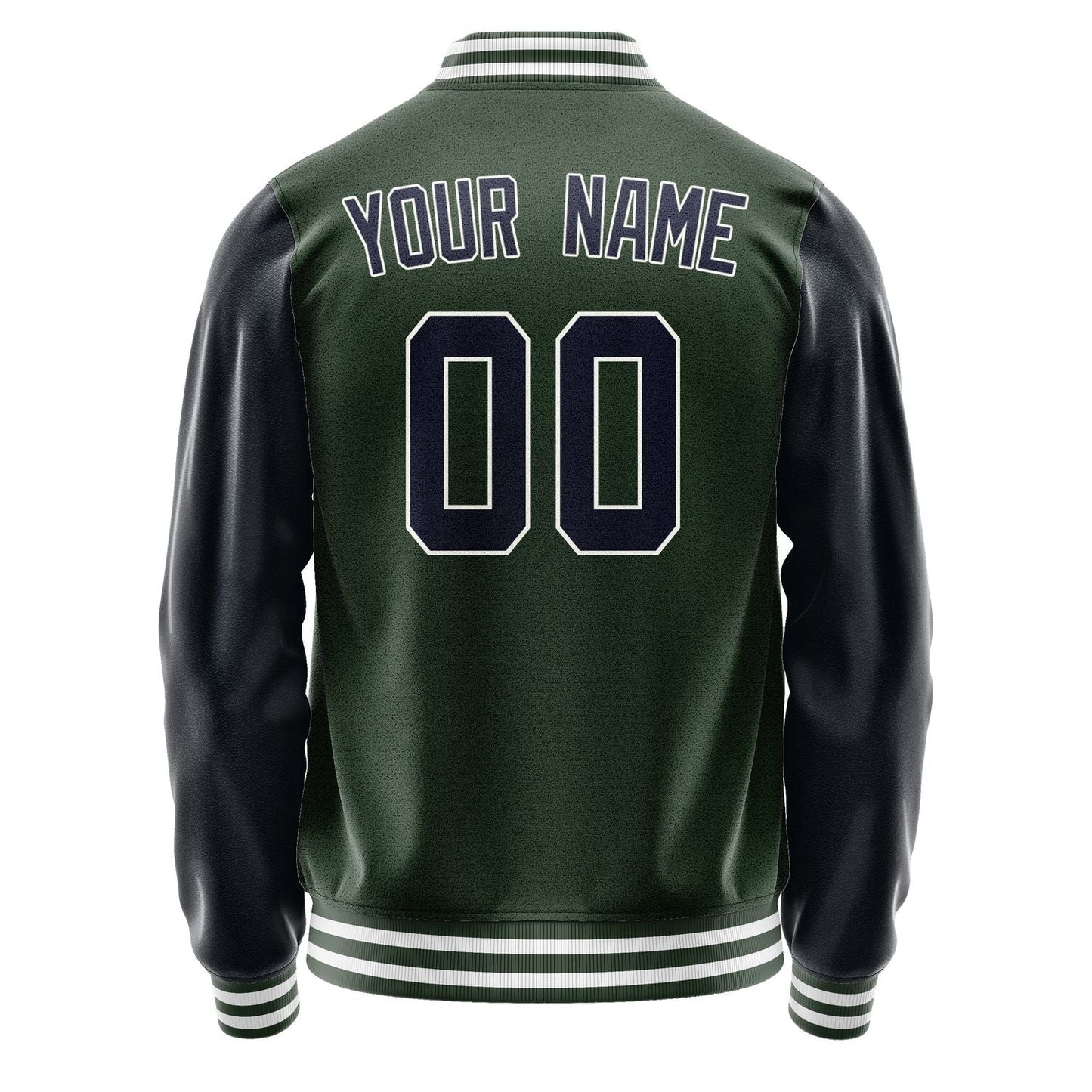 Custom Dark Green Navy Jacket JA0606110618B31811