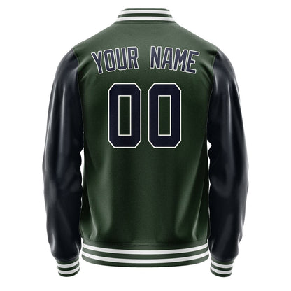 Custom Dark Green Navy Jacket JA0606110618B31811