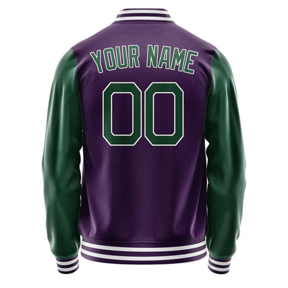 Custom Purple Gray Jacket JA0707040719B21904