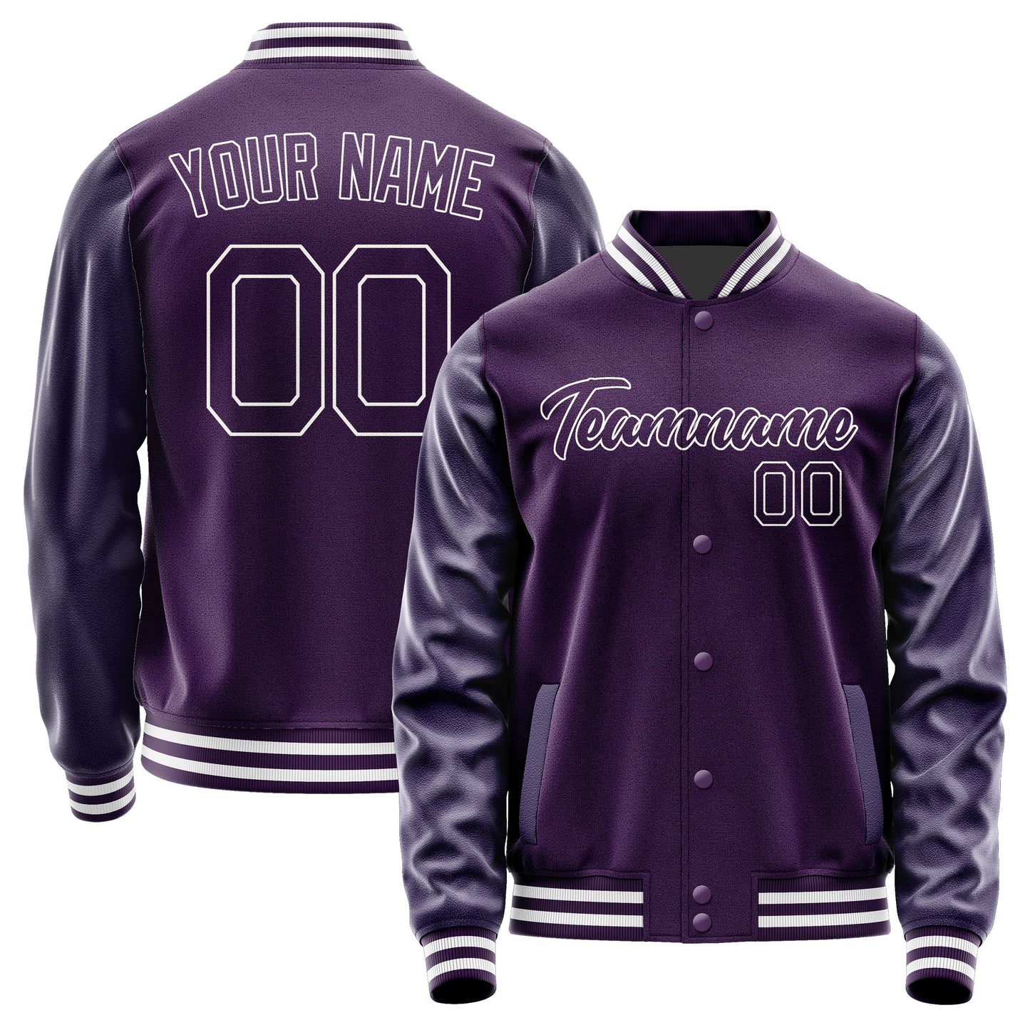 Custom Purple Purple Jacket JA0707070718B21807