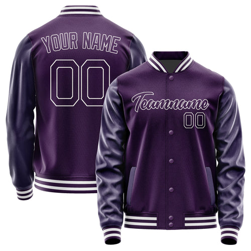 Custom Purple Purple Jacket JA0707070718B21807