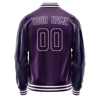 Custom Purple Purple Jacket JA0707070718B31807