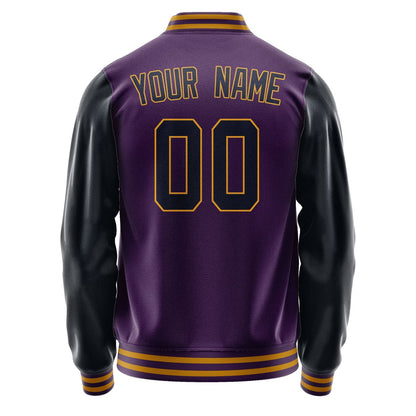 Custom Purple Navy Jacket JA0707110719B31911