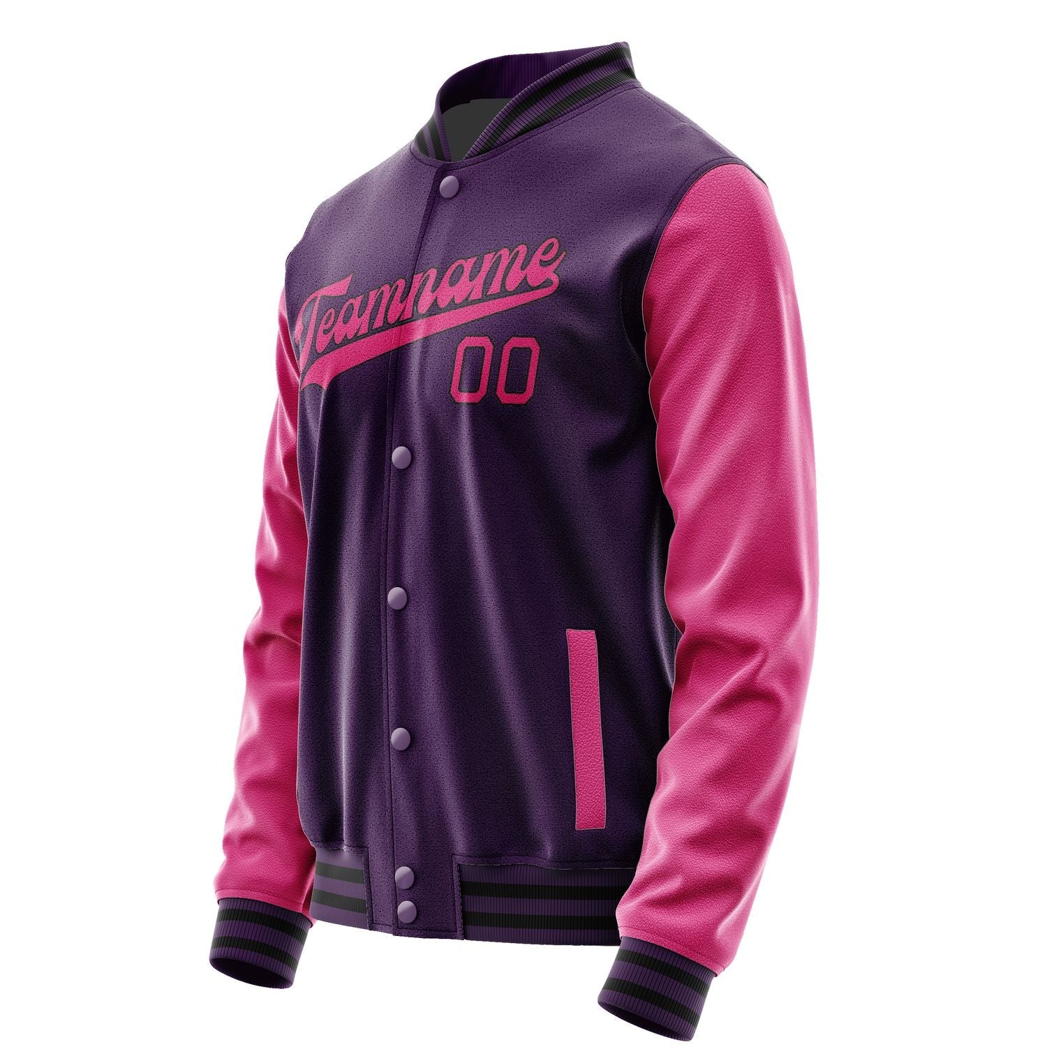 Custom Purple Pink Jacket JA0707130717B31713