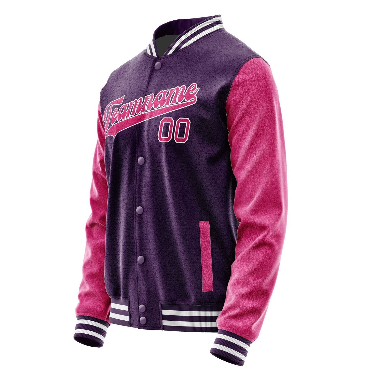 Custom Purple Pink Jacket JA0707130718B31813