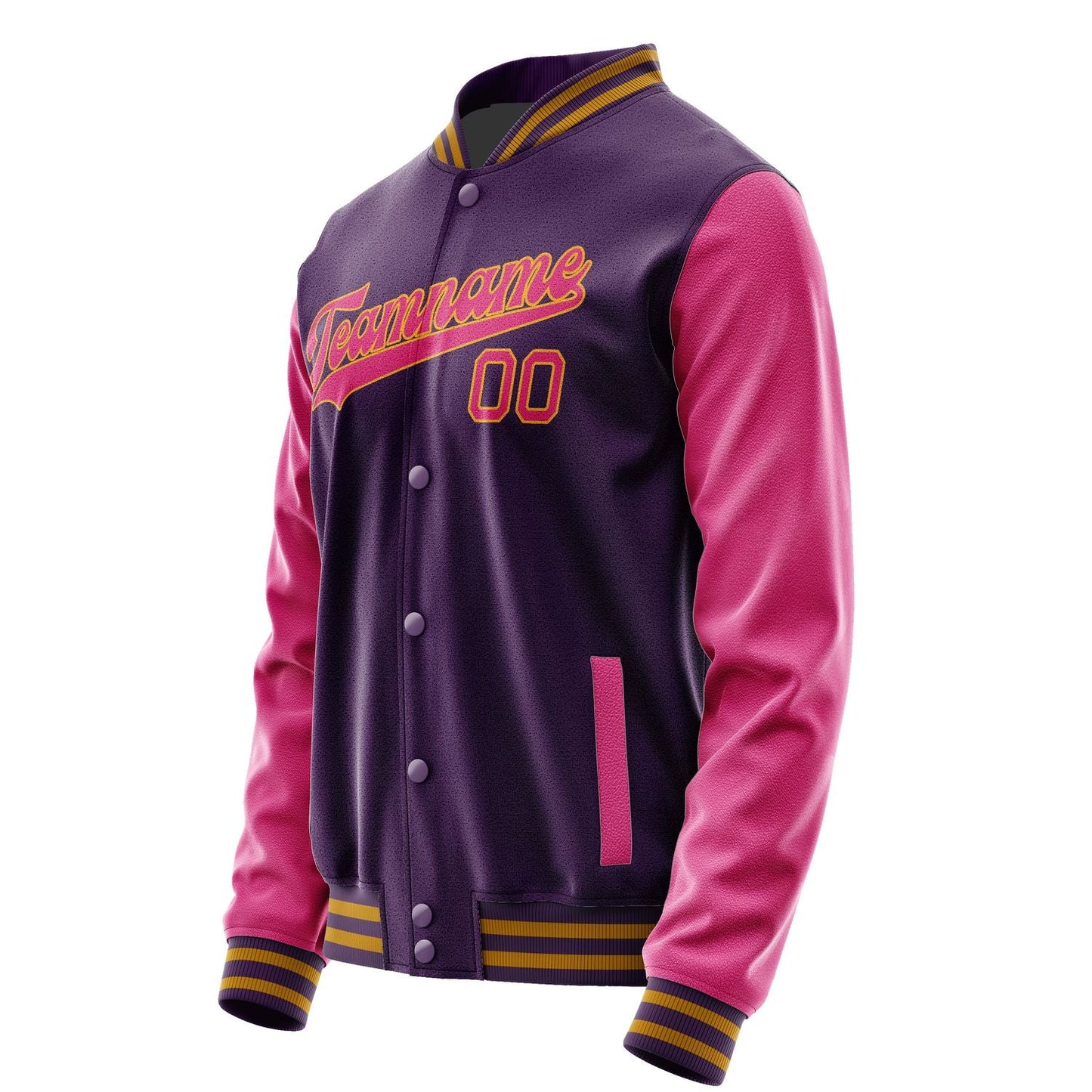 Custom Purple Pink Jacket JA0707130719B31913