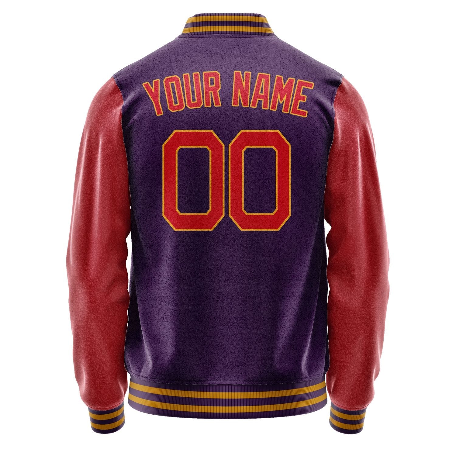 Custom Purple Red Jacket JA0707140718B21814